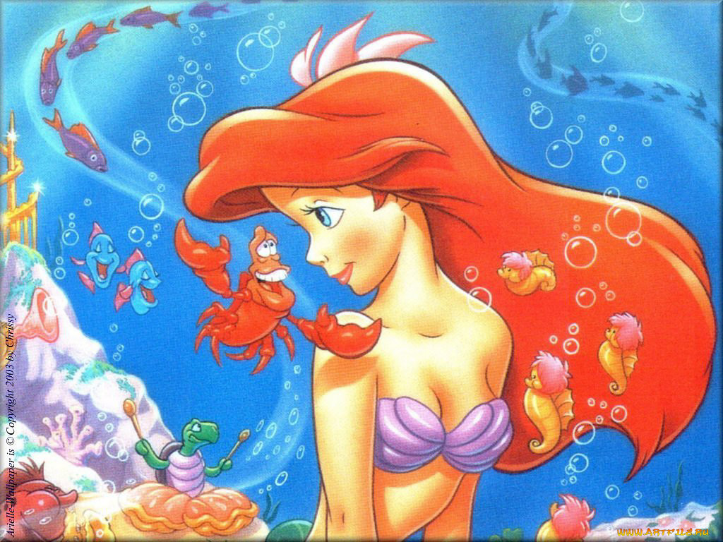 , the, little, mermaid